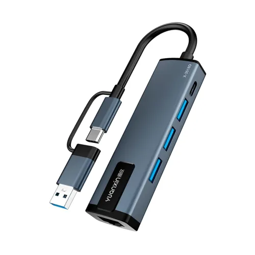 Yuanxin X-3518D 5 in 1 Multifunctional Type-C & USB Hub
