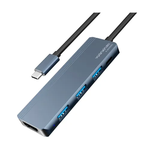 Yuanxin X-80505C 4 in 1 Multifunctional Type-C Hub