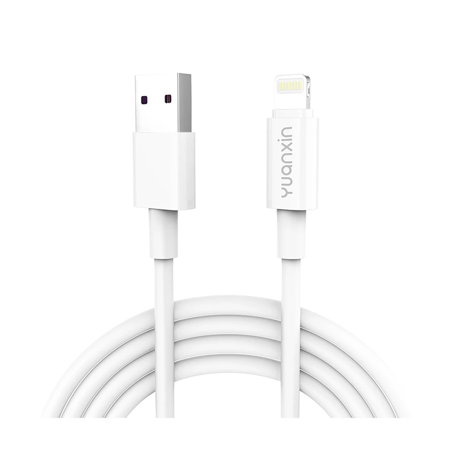 Yuanxin X-KC802 USB Male to Lightning Male, 1 Meter, Data & Charging Cable #X-KC802