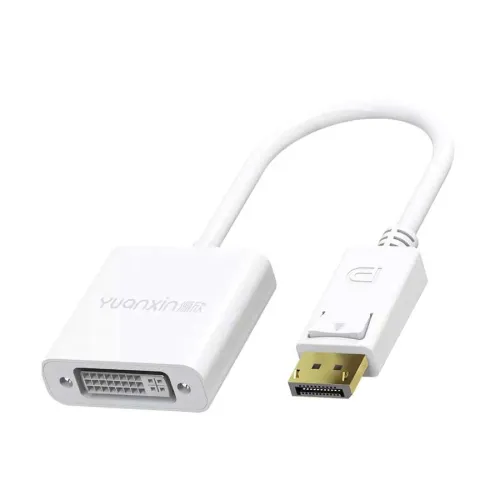 Yuanxin YDP-015 DisplayPort Male to DVI Female Converter