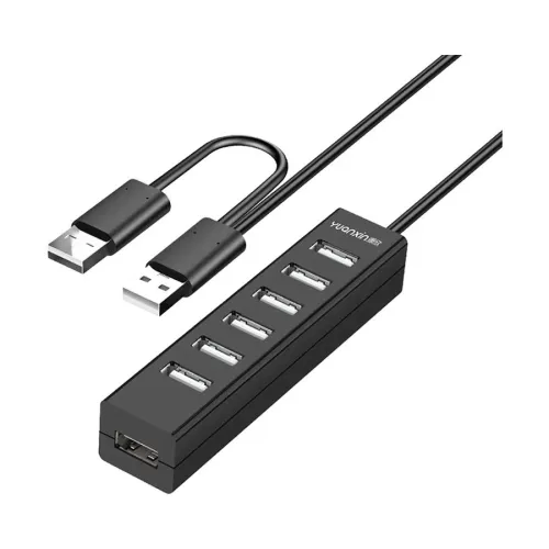 Yuanxin YXH-19 Y Cable 7 Port USB 2.0 Hub