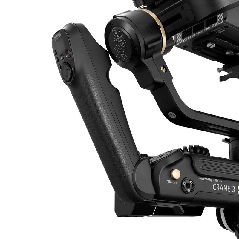 Zhiyun Crane 3S Cinema Camera 3 Axis Gimbal Stabilizer - official view 4
