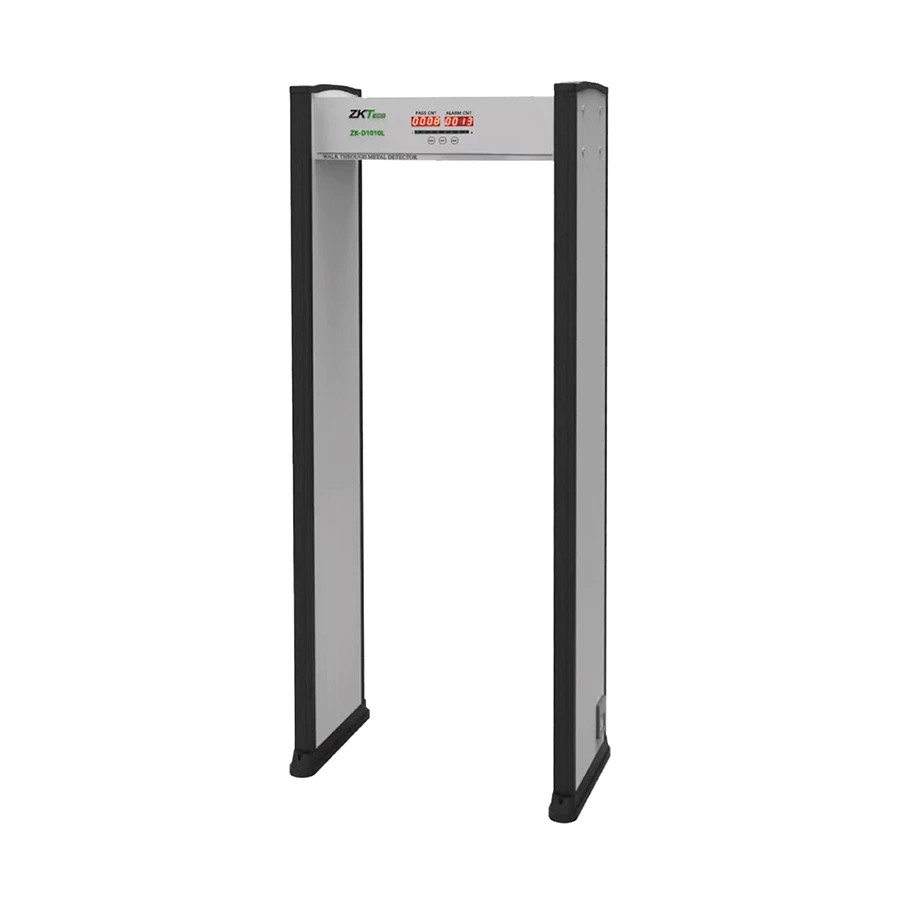 ZKTeco ZK-D1010L One Zone Walk Through Metal Detector