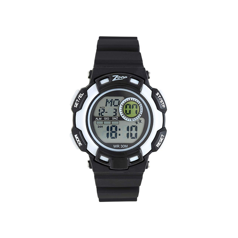 Zoop Titan 16009PP01 Digital Silicone Strap Kid's Watch