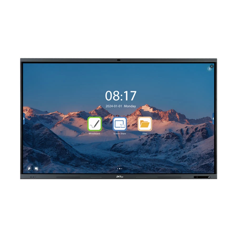 ZKTeco SC02-I375A 75 Inch 4K UHD Interactive Flat Panel Display (Android 14)