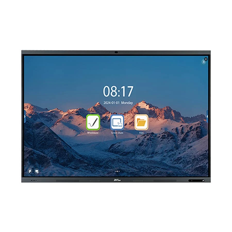 ZKTeco SC02-I365A 65 Inch 4K UHD (8GB RAM, 128GB ROM) Interactive Flat Panel Display (Android 14)