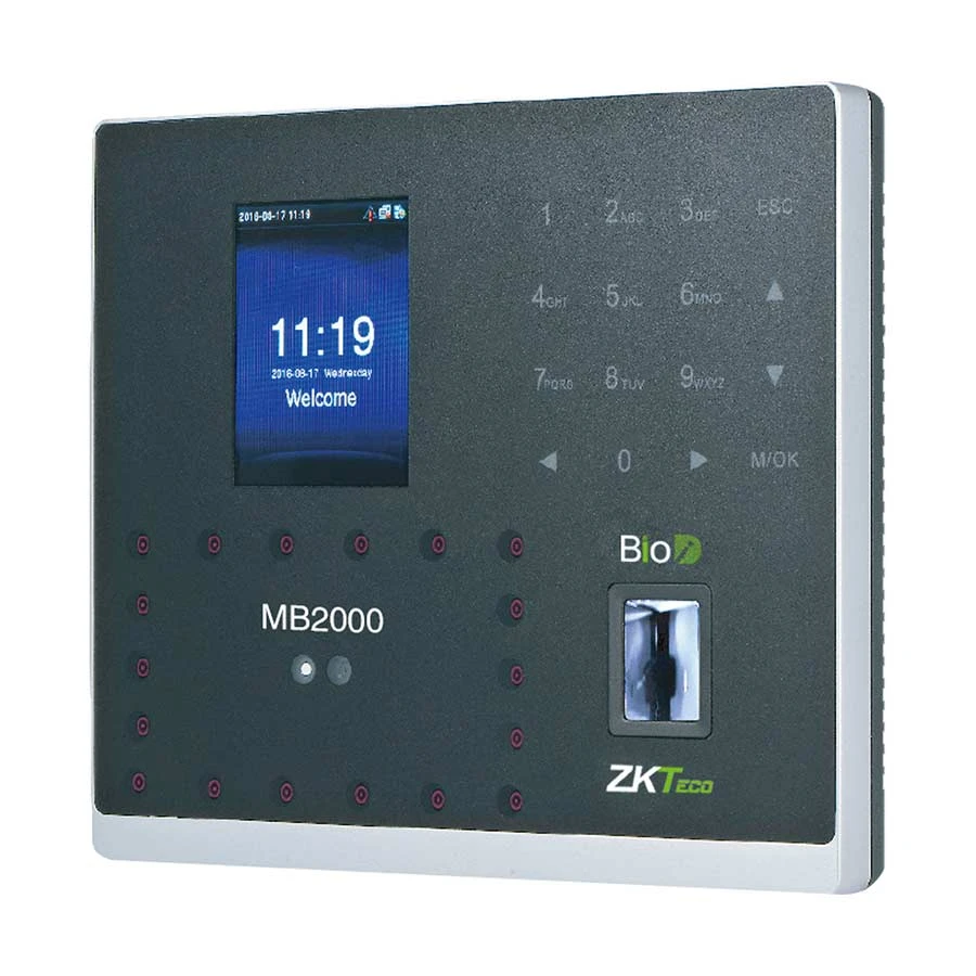 ZKTeco MB2000 Face+Finger+RFID Attendance Solution with Adapter