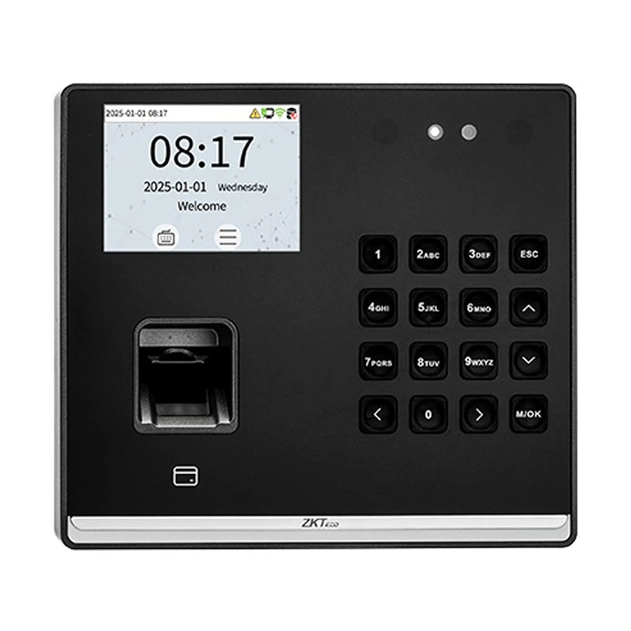 ZKTeco SenseFace M2F-LR Face & Fingerprint Time Attendance & Access Control Terminal