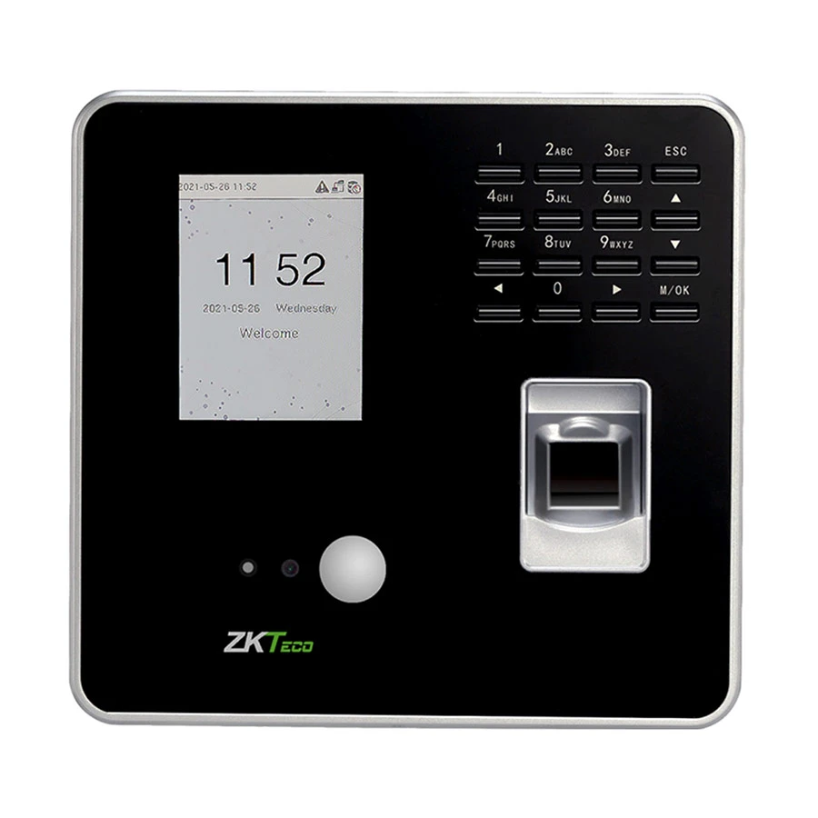 ZKTeco MB20-VL Linux-Based Hybrid Biometric Time & Attendance and Access Control Terminal with Visible Light Facial Recognition