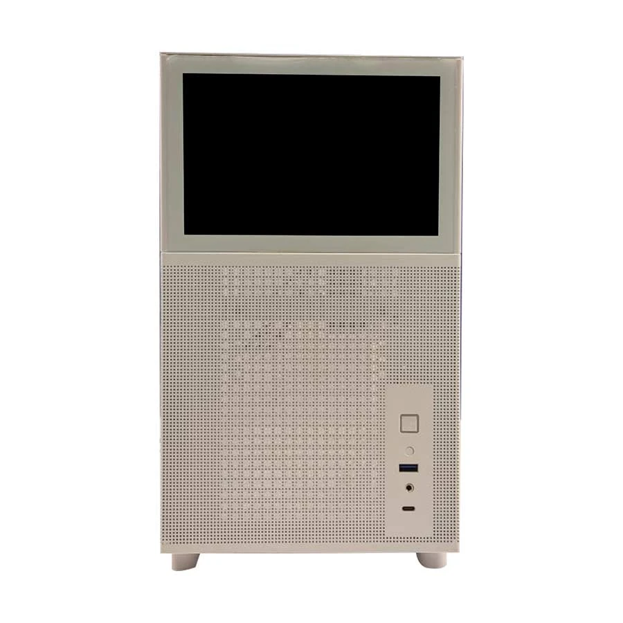 Xtreme D777W Mesh Mid Tower ATX Gaming Desktop Casing With 7 Inch LCD Display
