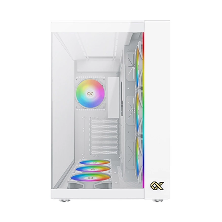 Xigmatek AQUA Ultra Arctic ARGB Mid Tower E-ATX Gaming Desktop Case #EN40689