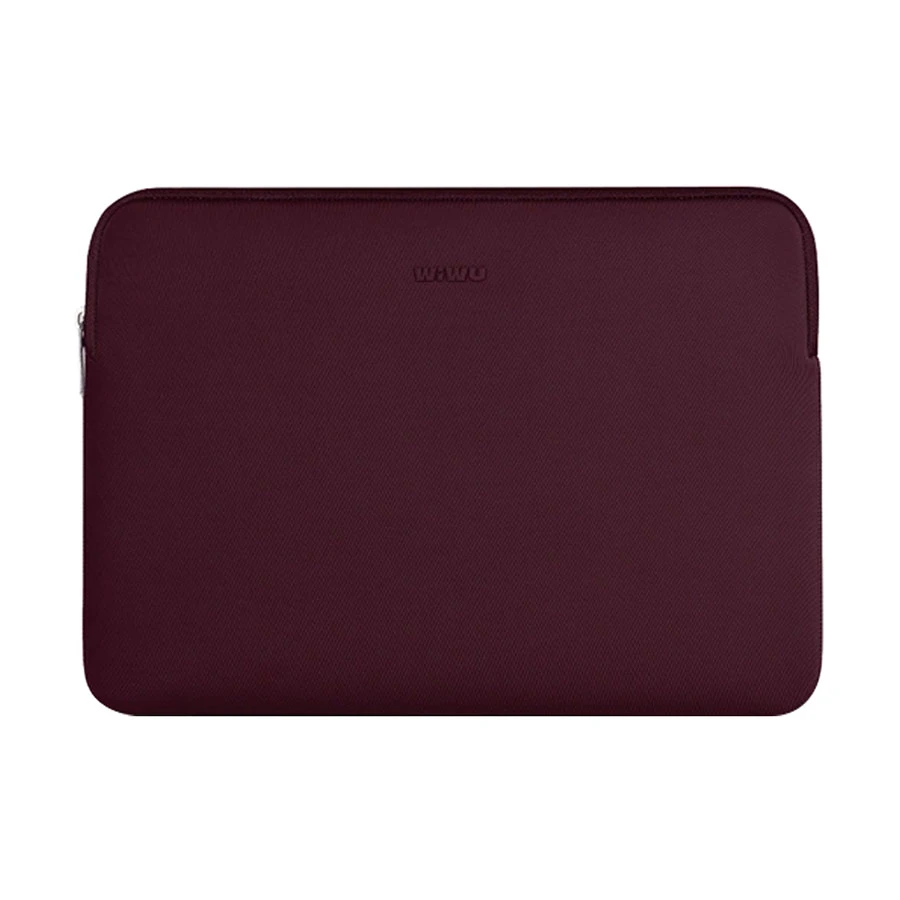 WiWU Skin Zero Sleeve Burgandy Case for 14 inch Laptop