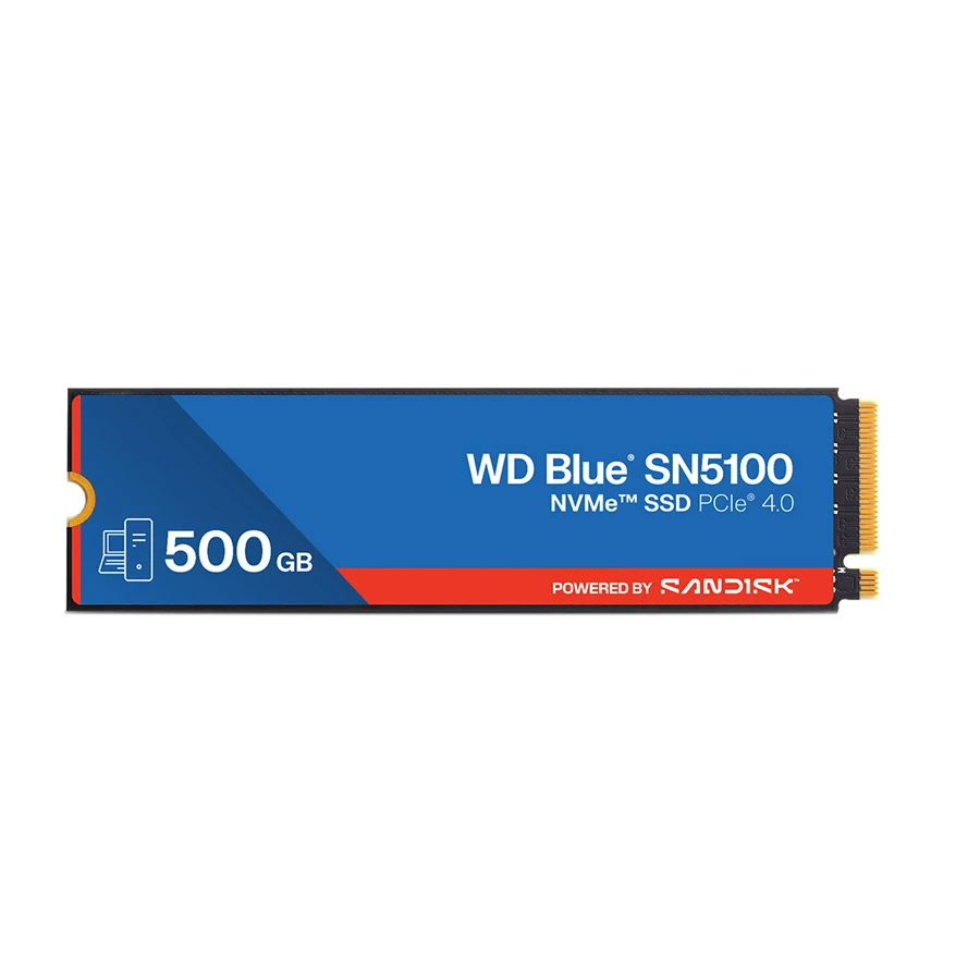 Western Digital SN5100 500GB M.2 2280 PCIe 4.0 x4 NVMe SSD #WDS500G5B0E-00CPE0
