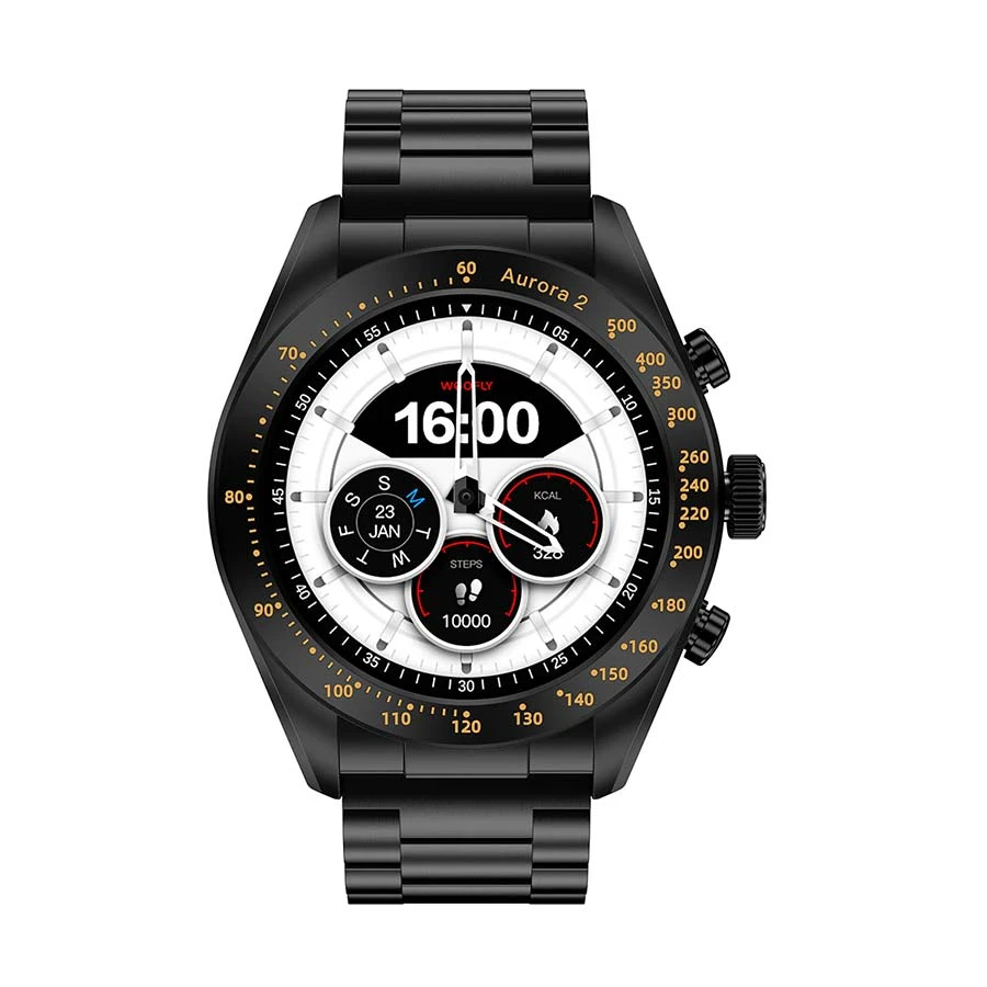 WEOFLY Aurora 2 Bluetooth Calling Smart Watch #WFAU227BL