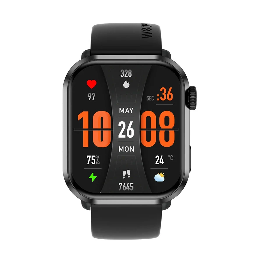 WEOFLY Power 2 Bluetooth Calling Smart Watch #WFPW797BL