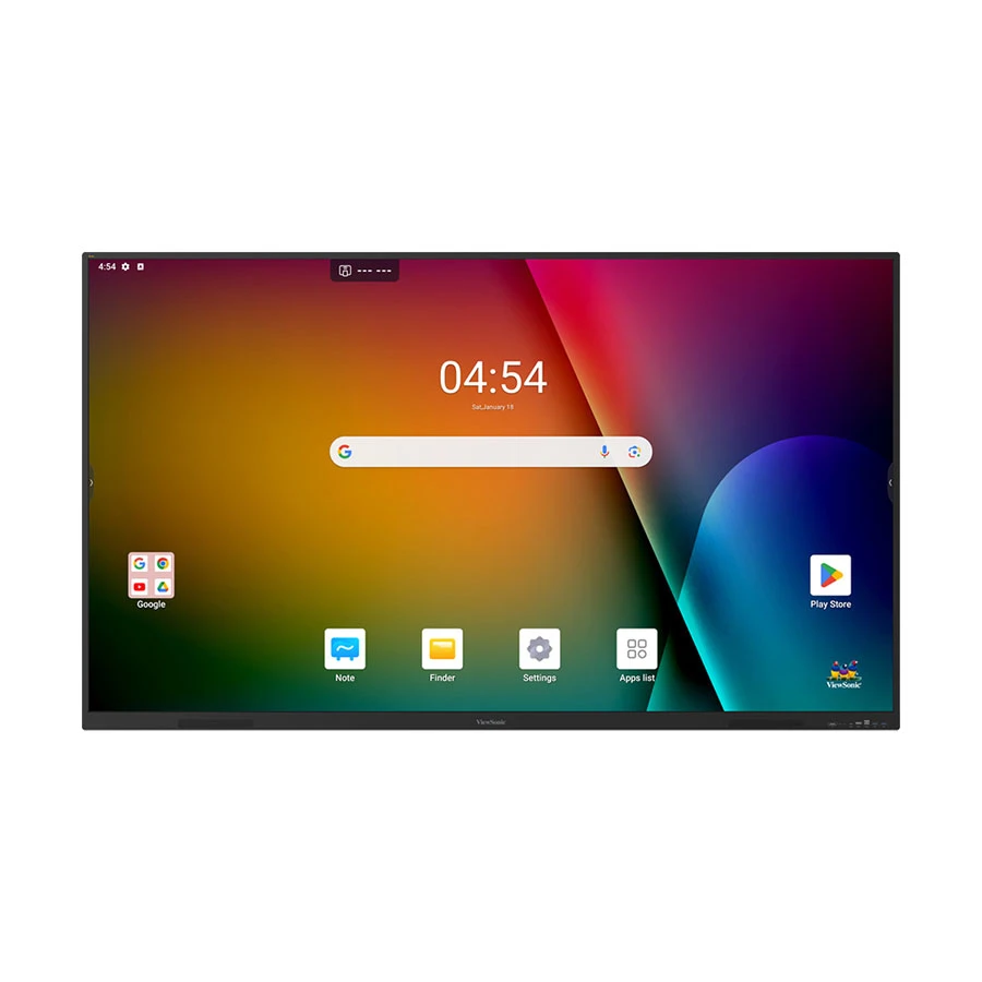ViewSonic IN8603-1C 86 Inch (8GB RAM, 128GB ROM) 4K UHD ViewBoard Interactive Flat Panel Display (Android 14)
