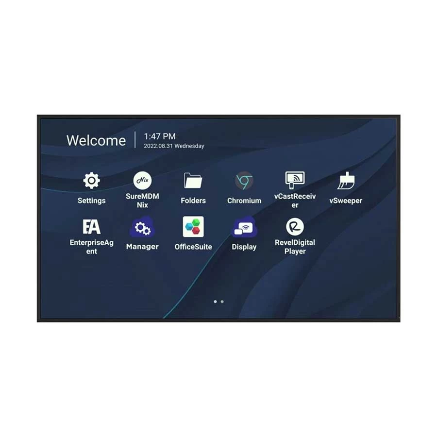 ViewSonic CDE7530 75 Inch 4K Ultra HD Wireless Commercial Display (Android 11)