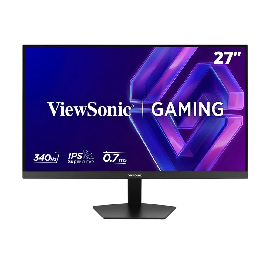 ViewSonic VX27G33-2K 27 Inch 2K QHD IPS 340Hz Dual HDMI, DP Gaming Monitor