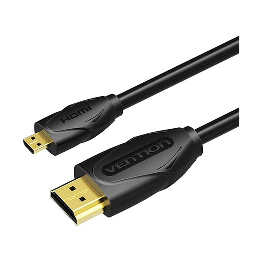 Vention VAA-D03-B300 Micro HDMI 1.4 Male to HDMI Male 3 Meter, Cable # VAA-D03-B300