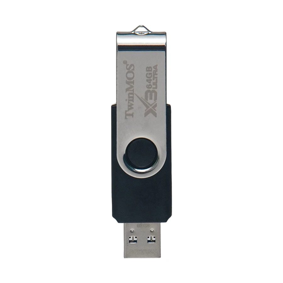 TwinMOS X3 Ultra 64GB USB 3.2 -Silver Pen Drive