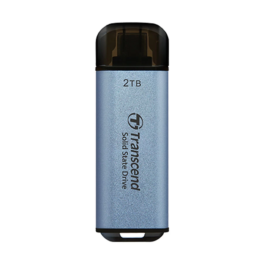 Transcend ESD300C 2TB USB Type-C OTG Sky Portable External SSD #TS2TESD300C