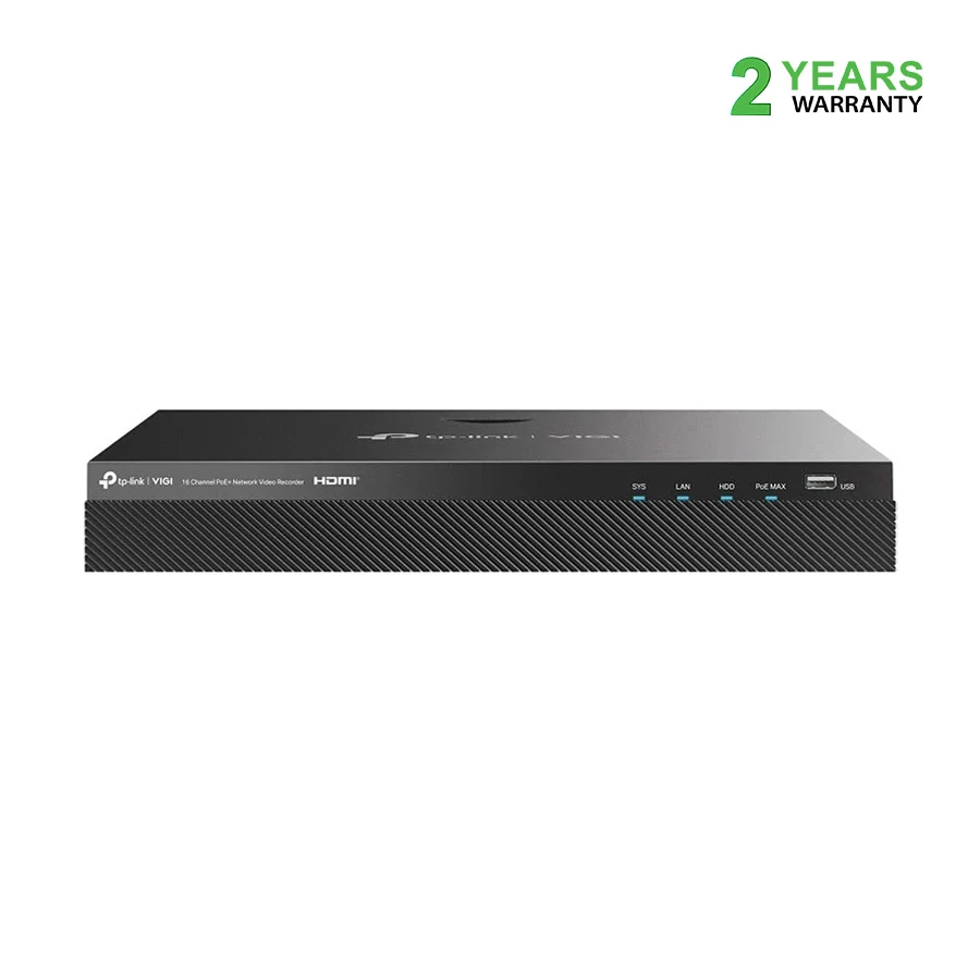 TP-Link VIGI NVR2016H-16P 16 Channel PoE+ NVR