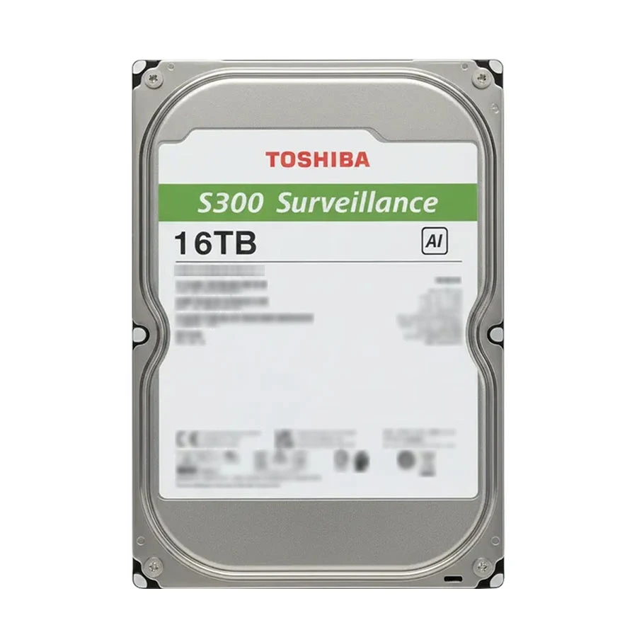 Toshiba S300 AI 16TB 3.5 Inch SATA 7200RPM Surveillance HDD #MG11ACA16TE-V