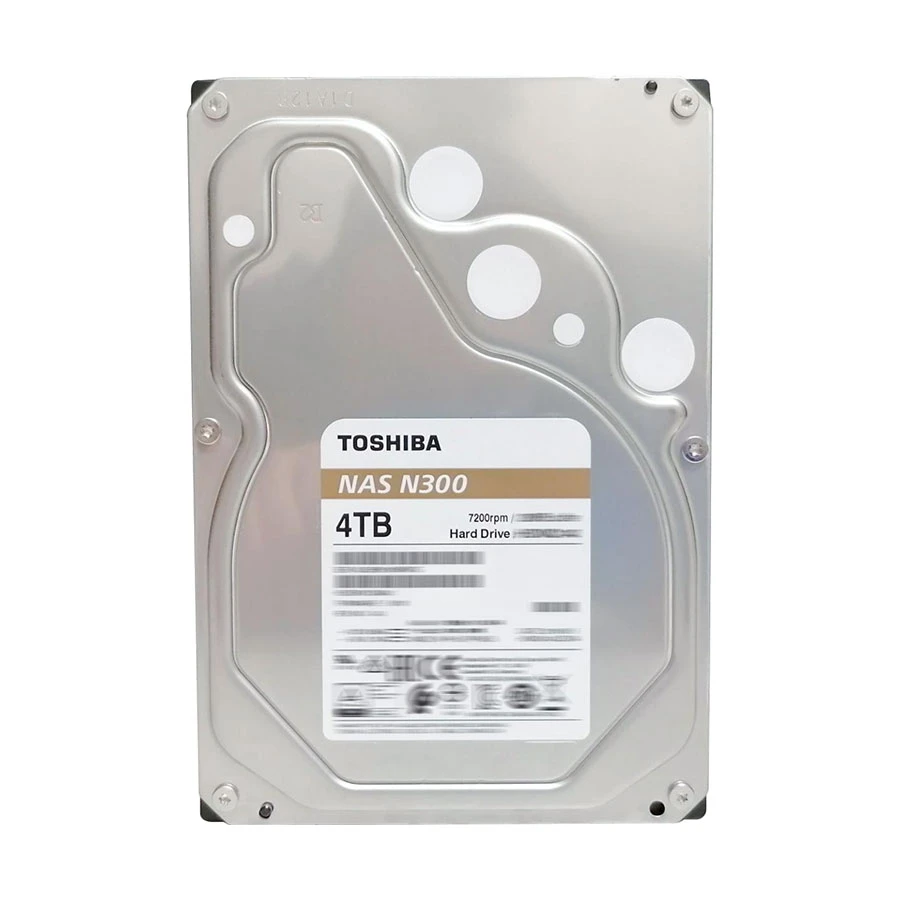 Toshiba N300 4TB 3.5 Inch SATA 7200RPM NAS HDD #HDWG740AZSTC
