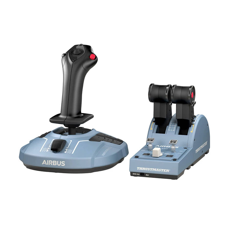 Thrustmaster TCA Officer Pack Airbus Edition Flightstick & Throttle System for PC