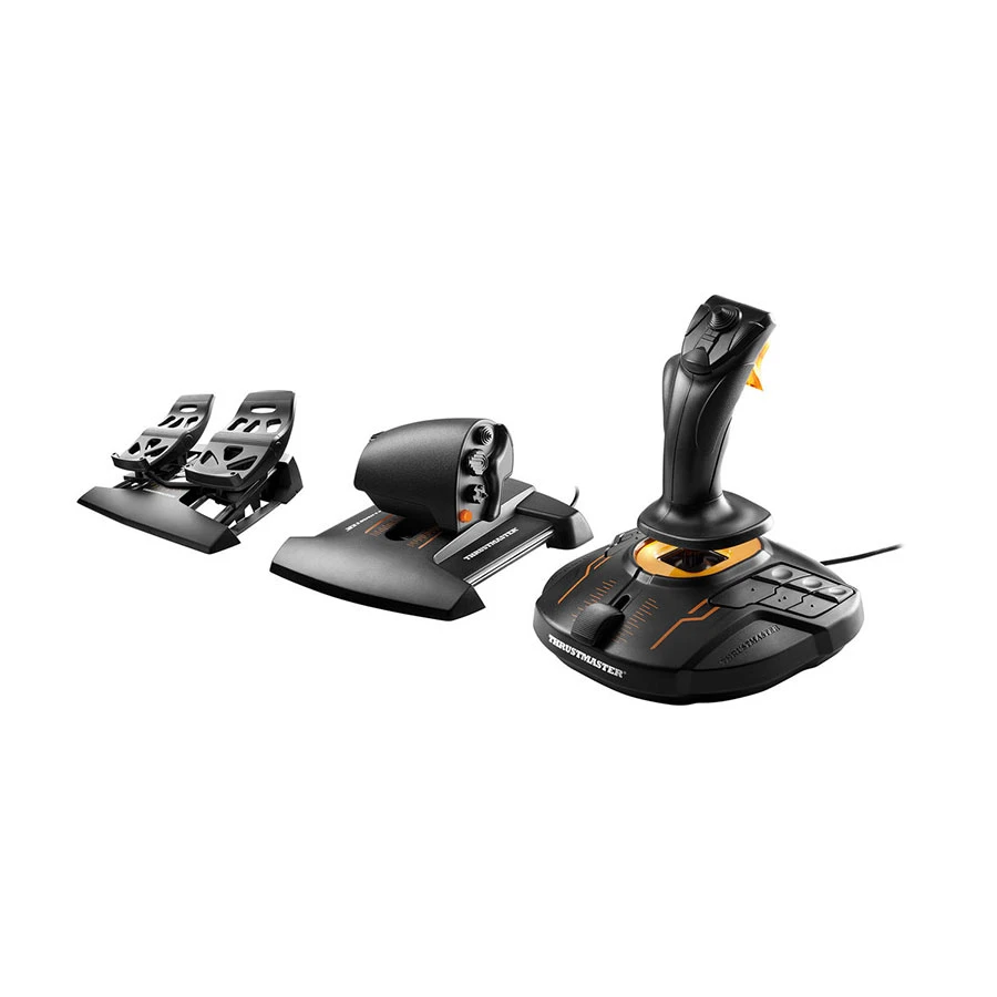 Thrustmaster T.16000M FCS Flight Pack for PC (FCS Flight Stick, TWCS Throttle & TFRP Rudder Pedals)
