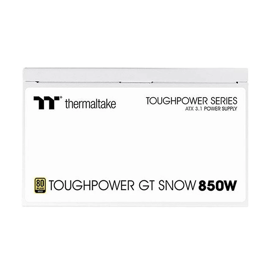 Thermaltake Toughpower GT 850W PG5 80 Plus Fully Modular White Power Supply #PS-TPT-0850FNFAGK-W