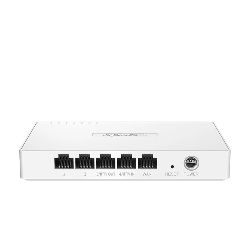 Tenda G0-PoE v2.0 5 Port, 64MB RAM, Gigabit Ethernet PoE Router