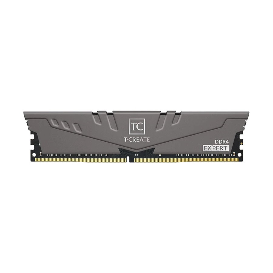 TEAM T-Create Expert 8GB DDR4 3200MHz Gray Heatsink Gaming Desktop RAM #TTCED416G3200HC16FDC01