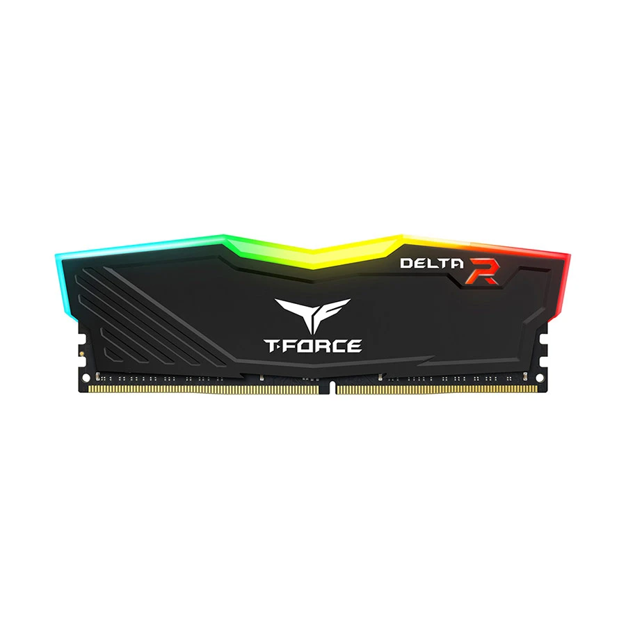 TEAM T-Force Delta RGB 8GB DDR4 3200MHz Heatsink Gaming Desktop RAM #TF3D48G3200HC16F01