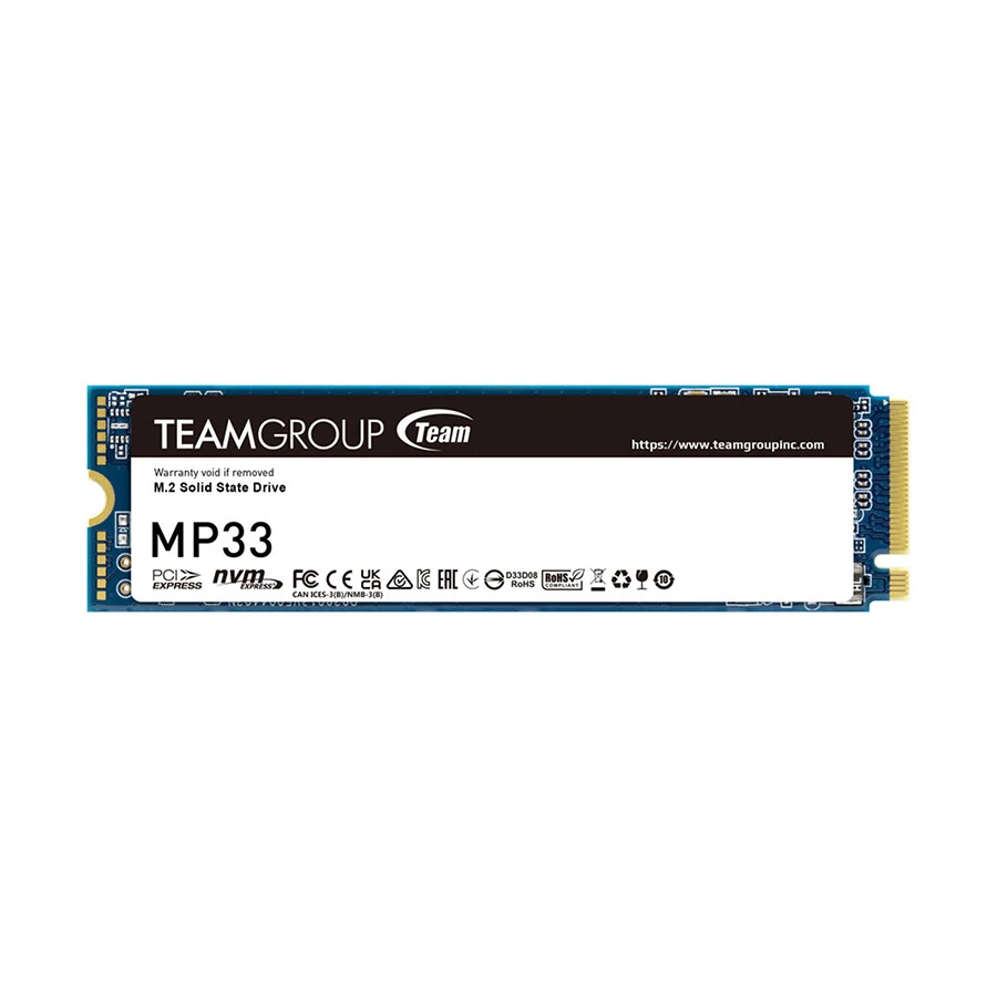 TEAM MP33 256GB M.2 2280 NVMe PCIe SSD #TM8FP6256G0C101
