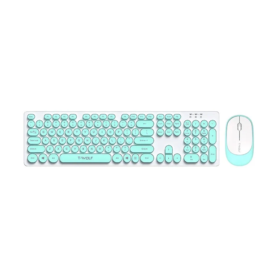 T-WOLF TF770 Wireless Keyboard & Mouse Combo