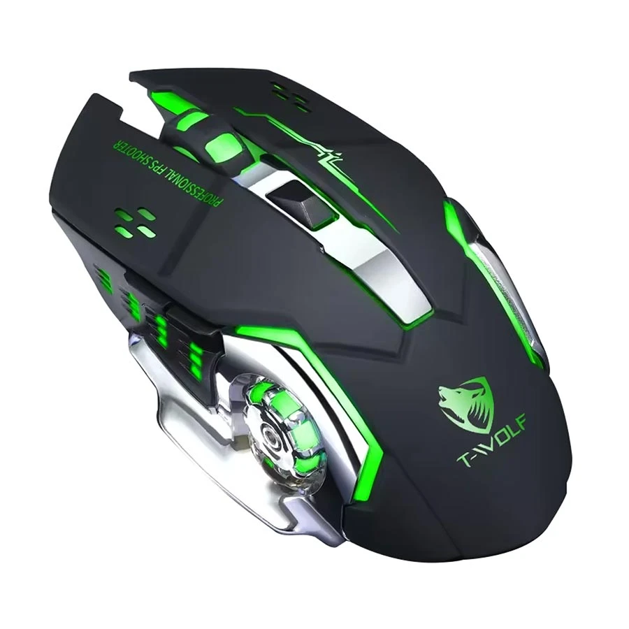 T-WOLF Q13 RGB Wireless Pure Gaming Mouse