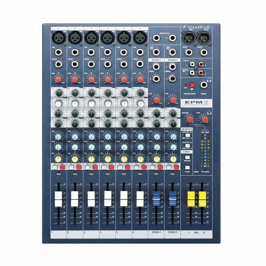 Soundcraft EPM6 6 Channel Mixing Console