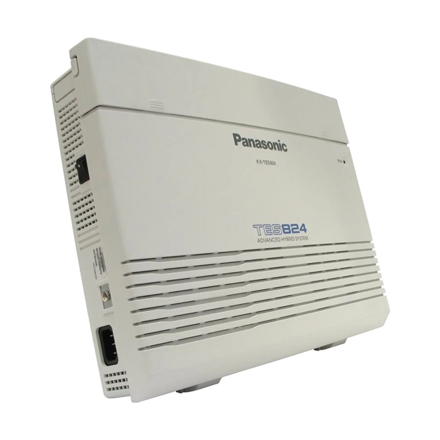 Panasonic KX-TES824BX/KX-TES824CE Hybrid PBX System