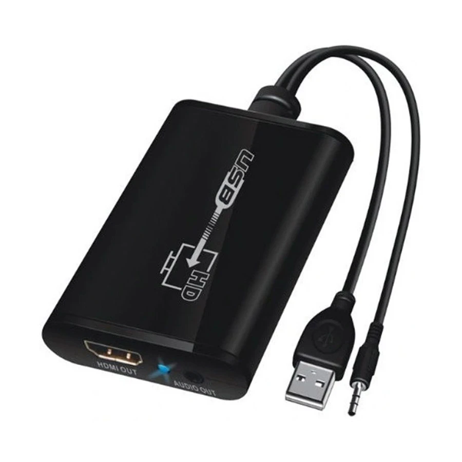 K2 USB Male to HDMI Female Converter