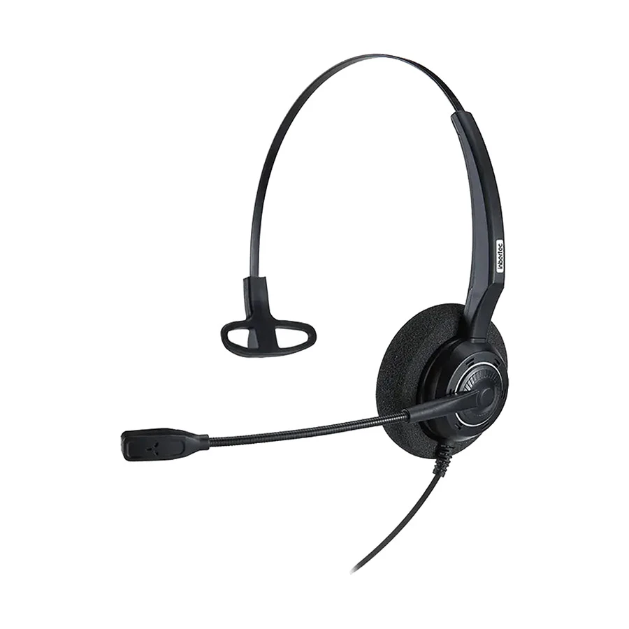 Inbertec UB200U Mono Wired USB Noise Cancelling Headphone